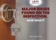 Major Issues Found On The Inspection. Now What?