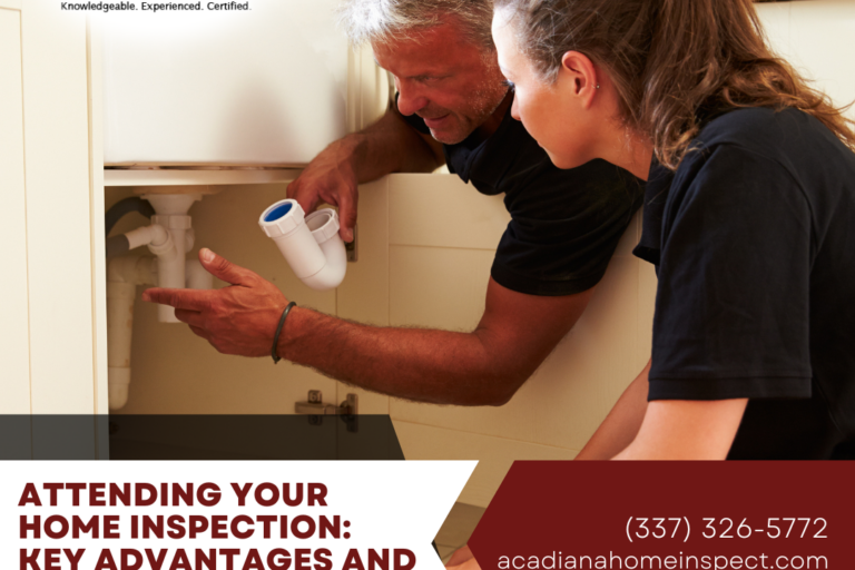 Attending Your Home Inspection: Key Advantages And Pitfalls To Consider By Your Trusted Home Inspection Lafayette LA, And Surrounding Areas