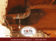 Leaking copper pipe with visible corrosion during a home inspection in Lafayette, LA for older home plumbing issues